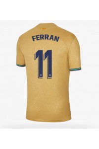 Fotbalové Dres Barcelona Ferran Torres #11 Venkovní Oblečení 2022-23 Krátký Rukáv